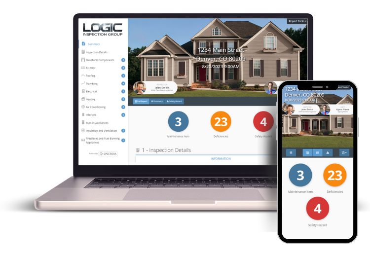 Our Spectora reports can be viewed on any device!
